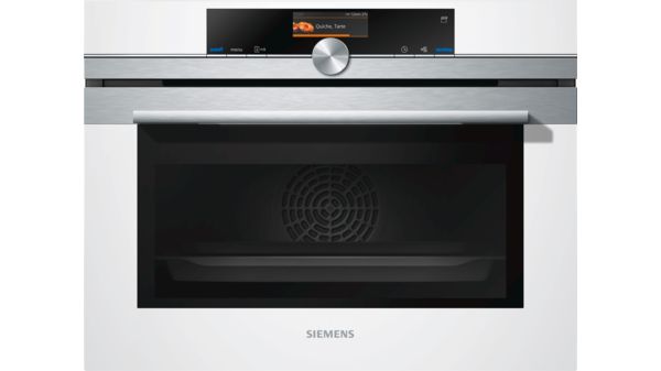Piekarnik kompaktowy z parowarem Siemens CS656GBW1