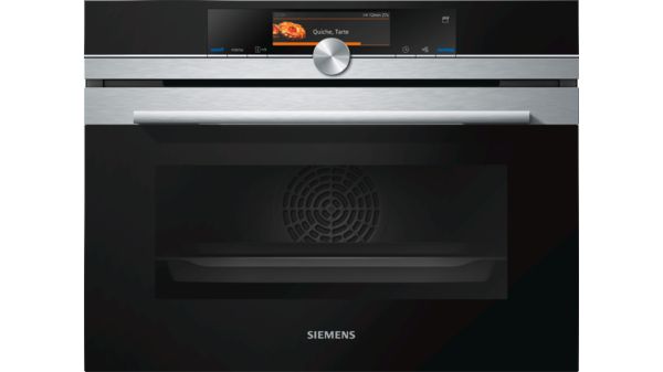 Piekarnik kompaktowy  z parowarem Siemens CS658GRS1